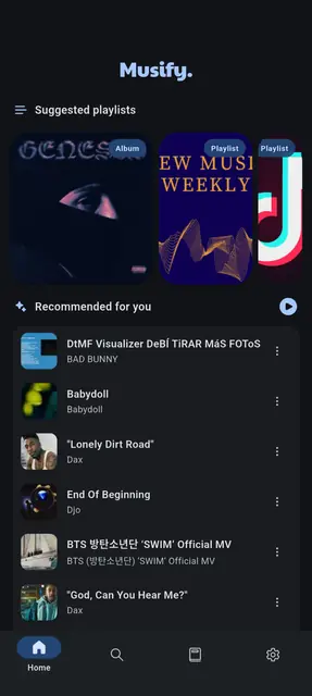 Screenshot 3 von Musify