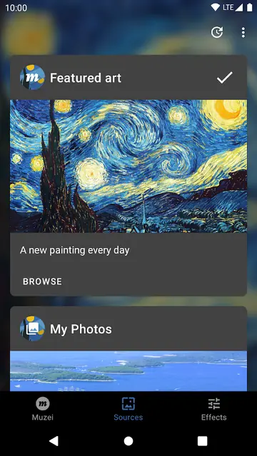 Screenshot 4 of Muzei