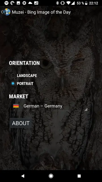 Screenshot 2 of Muzei - Bing Image of the Day