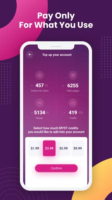 Screenshot 2 of Mysterium Dark — Next Gen VPN