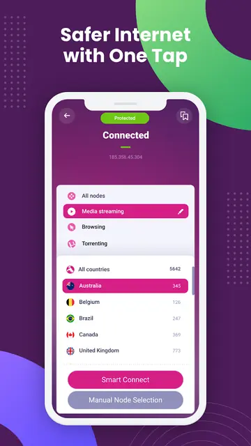 Screenshot 3 of Mysterium Dark — Next Gen VPN