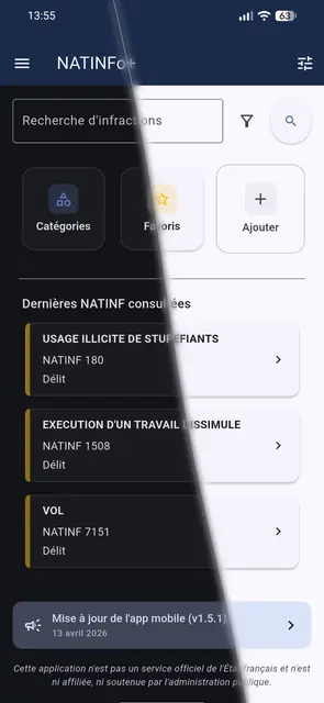 Screenshot 1 von NATINFo+