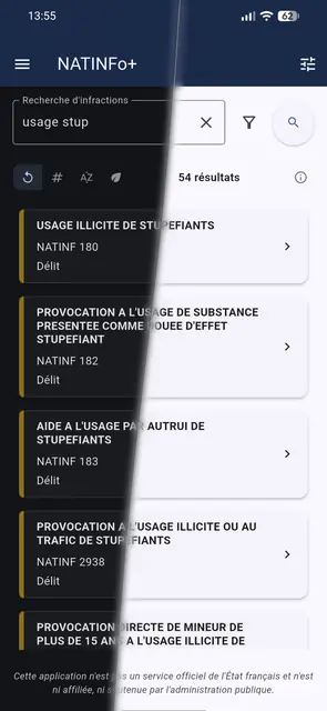 Screenshot 2 von NATINFo+
