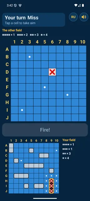 Screenshot 3 of Navy Fleet Battle