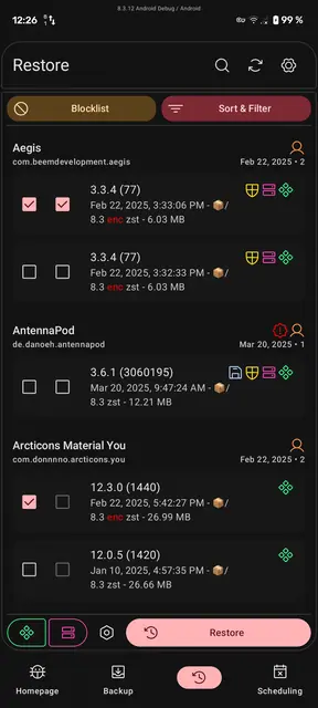 Screenshot 3 von Neo Backup