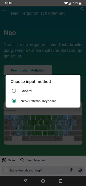 Screenshot 3 von Neo2 External Keyboard