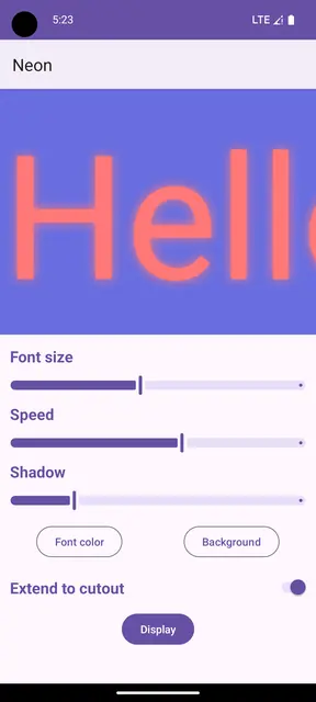 Screenshot 2 von Neon