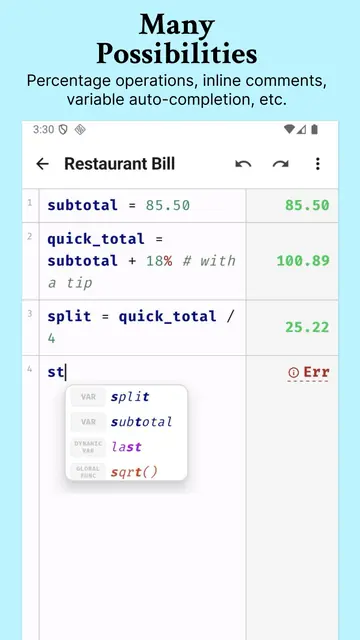Screenshot 3 of NerdCalci