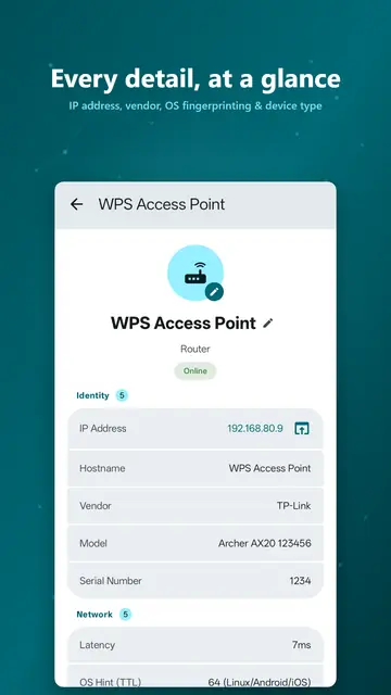 Screenshot 3 von Network Scanner - WiFi & IP