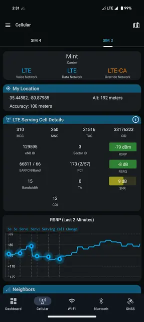 Screenshot 1 von Network Survey
