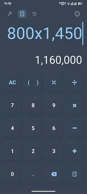 Screenshot 2 of Neumorphic Calculator