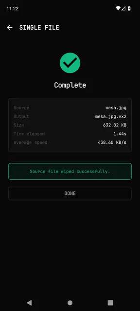 Screenshot 3 von Neuron Encrypt