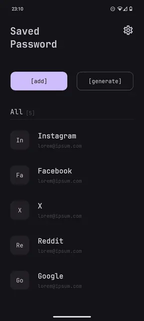 Screenshot 3 of NewPass