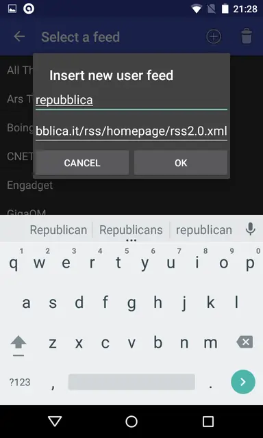Screenshot 4 of News Reader