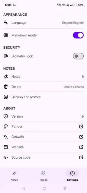 Screenshot 4 of Nex Notes