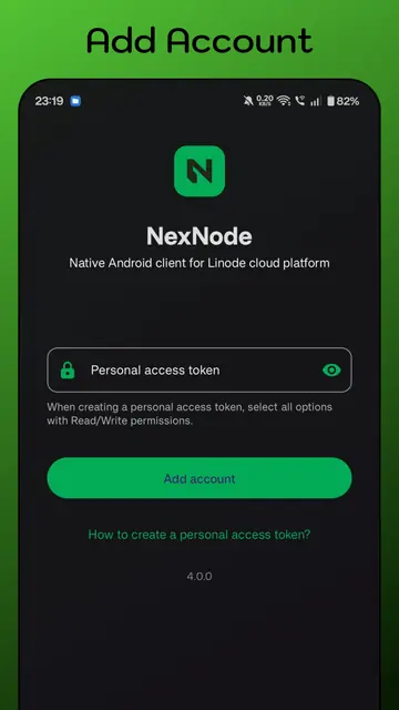 Screenshot 1 of NexNode for Linode Cloud