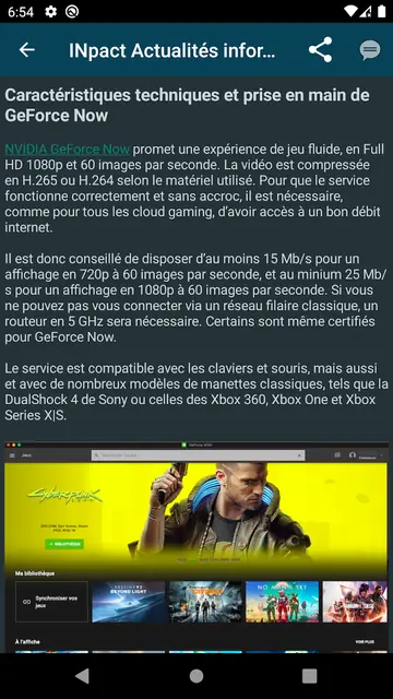 Screenshot 3 von Next Actualités informatiques
