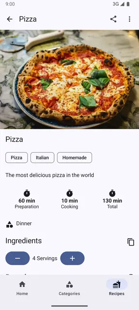 Screenshot 4 of Nextcloud Cookbook