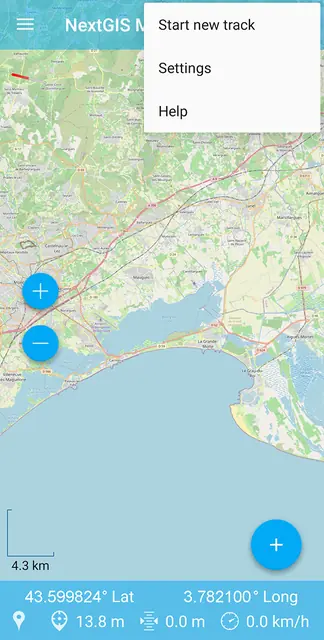 Screenshot 1 von NextGIS Mobile