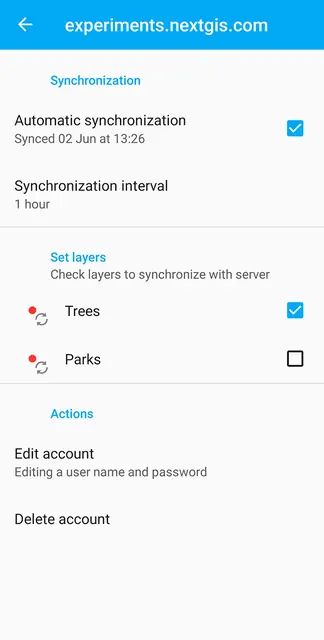 Screenshot 4 von NextGIS Mobile