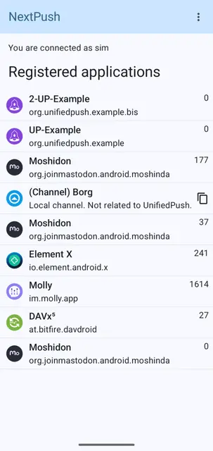 Screenshot 2 von NextPush
