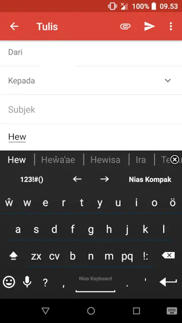 Screenshot 4 von Nias for AnySoftKeyboard