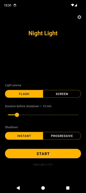Screenshot 1 of Night Light
