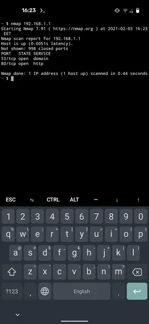 Screenshot 3 of Nix-on-Droid