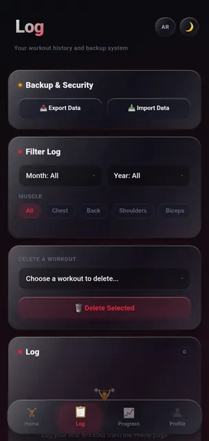 Screenshot 3 of Noir Gym