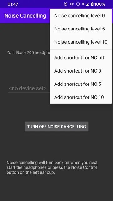 Screenshot 4 von Noise Cancelling