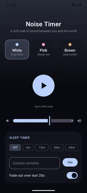 Screenshot 1 von Noise Timer