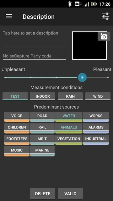 Screenshot 2 von NoiseCapture
