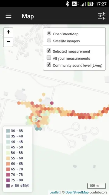 Screenshot 4 von NoiseCapture