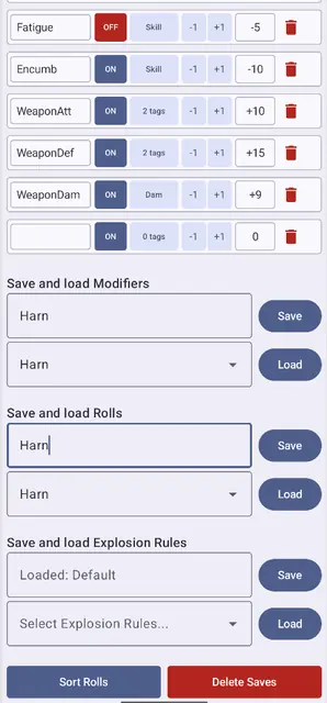 Screenshot 4 of Noppa Dice Roller
