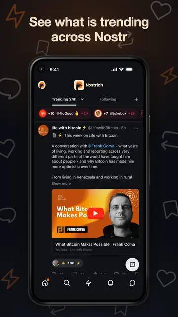 Screenshot 2 von Nostrich: Nostr Client