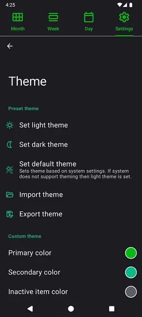 Screenshot 4 of Note Calendar