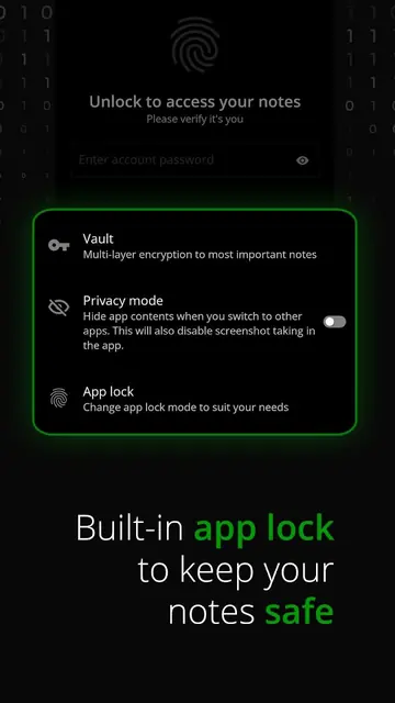 Screenshot 2 von Notesnook - Private notes app