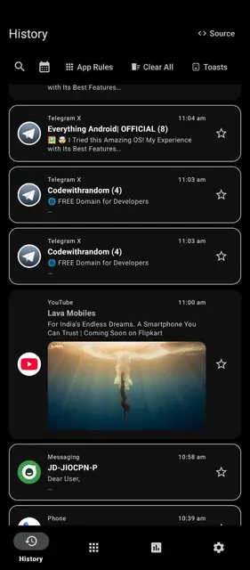 Screenshot 1 of Notification Vault