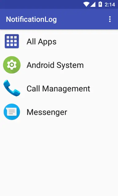 Screenshot 2 of NotificationLog