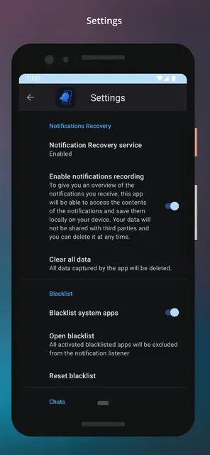 Screenshot 2 von Notifications Recovery
