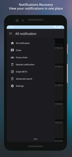 Screenshot 3 von Notifications Recovery