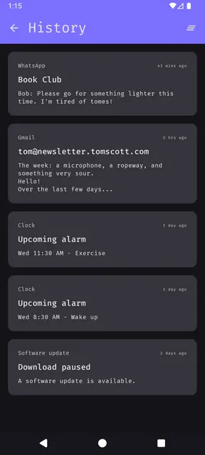 Screenshot 2 of NotiFilter