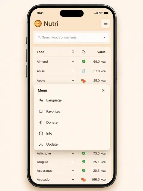 Screenshot 3 of Nutri