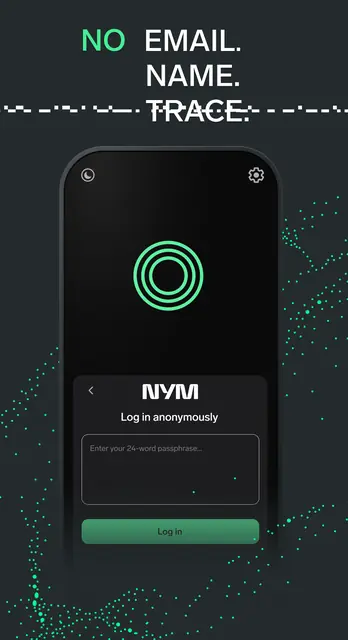 Screenshot 3 of NymVPN – Anonymous No-Log VPN