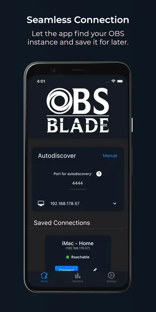 Screenshot 1 von OBS Blade