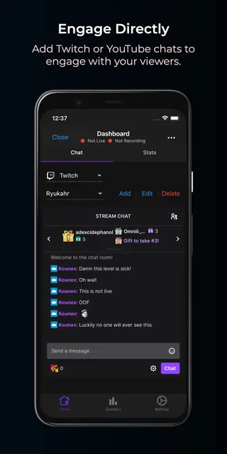 Screenshot 3 von OBS Blade