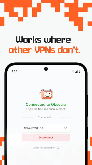 Screenshot 2 von Obscura VPN
