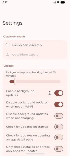 Screenshot 3 of Obtainium