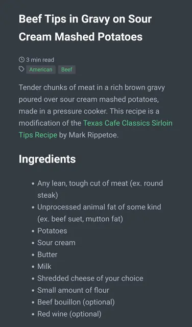 Screenshot 2 von Offline Cook Book