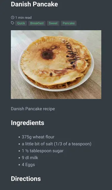 Screenshot 4 von Offline Cook Book